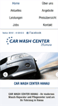 Mobile Screenshot of carwash-hanau.de